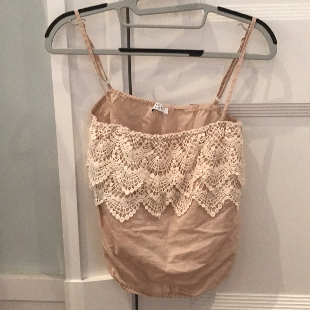 Beige tank